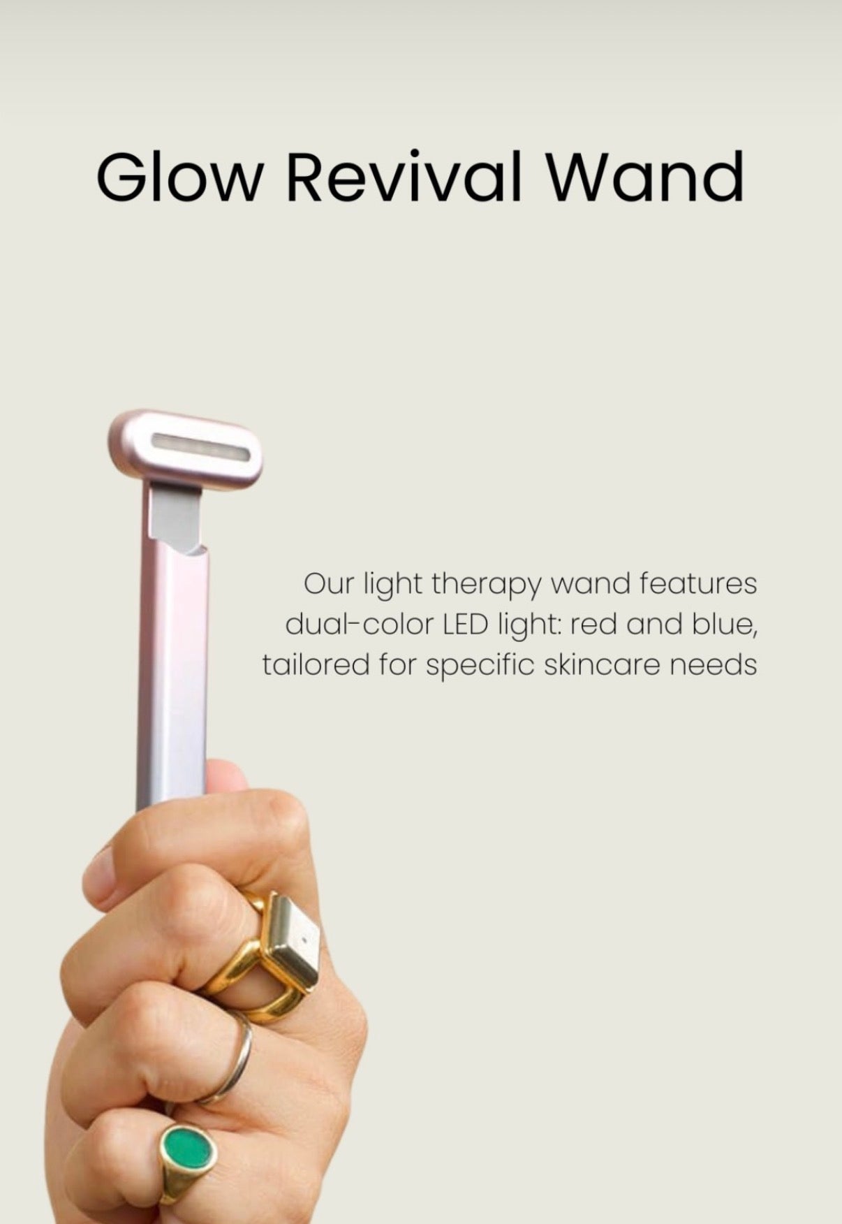 Red Light Therapy Wand